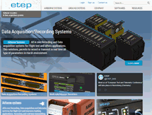 Tablet Screenshot of etep.com